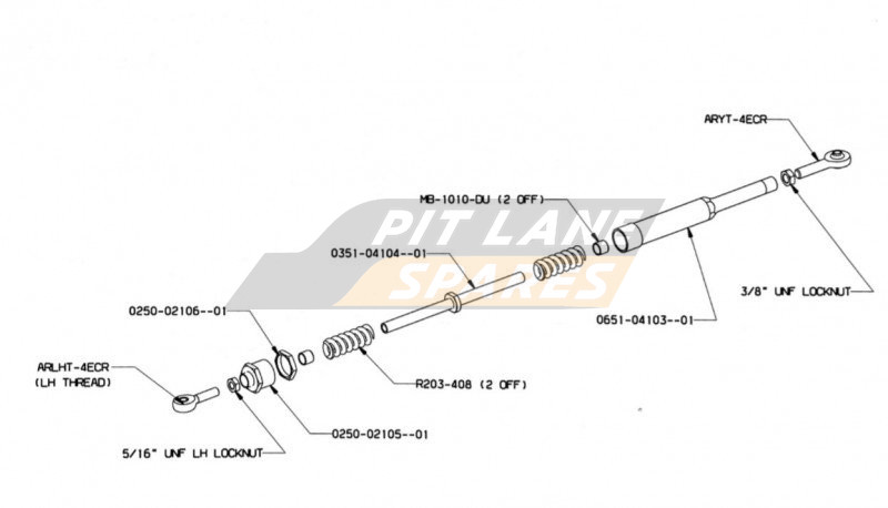 REAR ARB CANISTER LINK ASSY Diagram